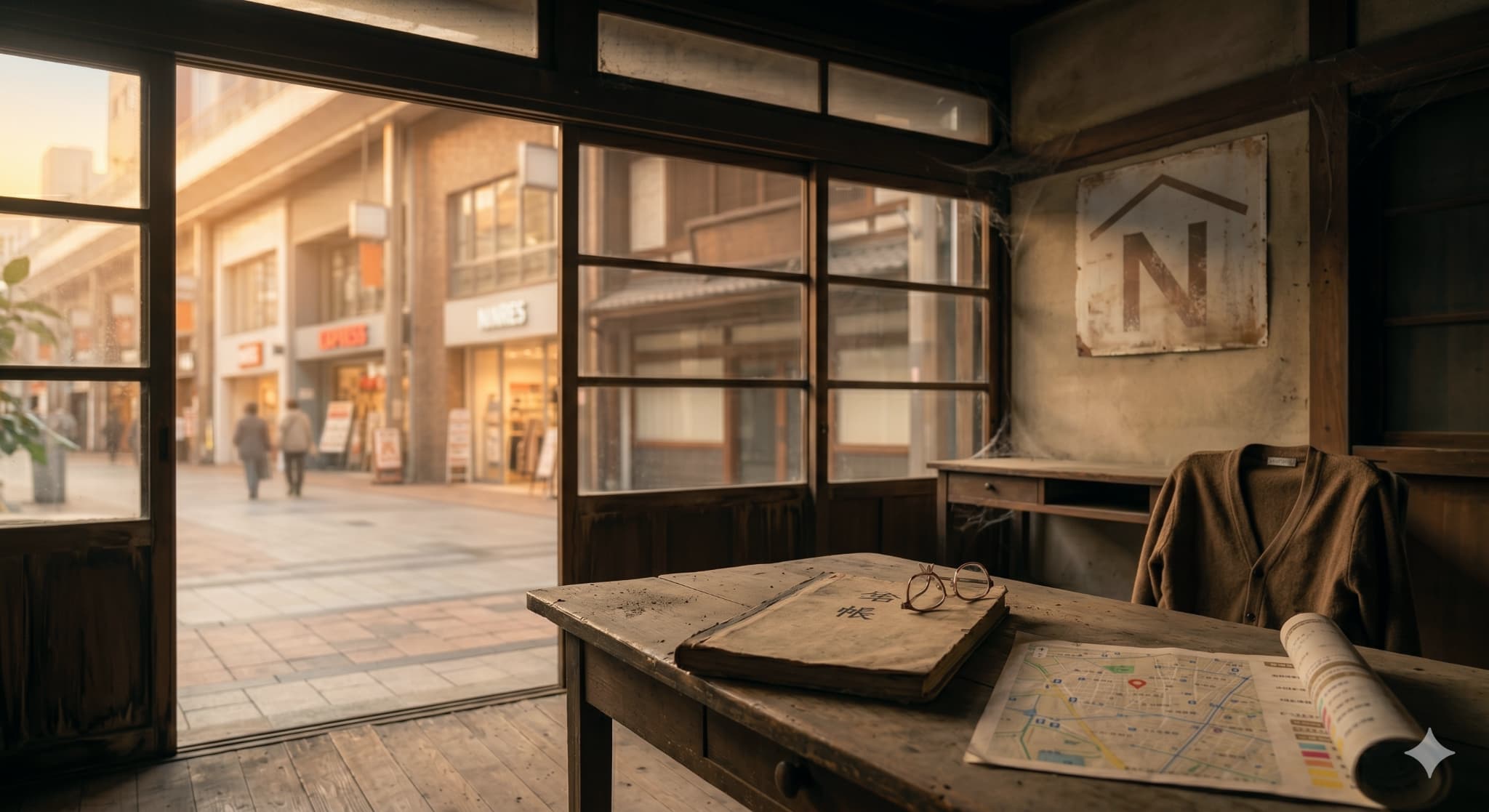古い店舗や店舗付き住宅の活用イメージ